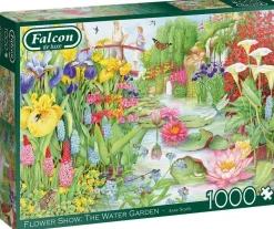 Falcon de Luxe - Legpuzzel - Flower Show: The Water Garden - 1000 stukjes