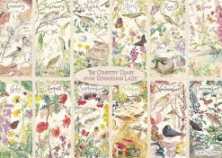 Falcon de Luxe - Legpuzzel - A Year of the Country Diary - 1000 stukjes