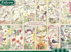Falcon de Luxe - Legpuzzel - A Year of the Country Diary - 1000 stukjes