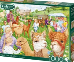 Falcon de Luxe - Legpuzzel - The Alpaca Farm - 1000 stukjes