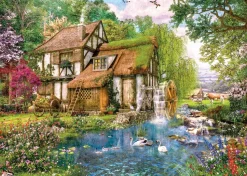 Falcon de Luxe - Legpuzzel - Watermill Cottage - 1000 stukjes
