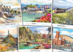 Falcon de Luxe - Legpuzzel - Welcome to Wales - 1000 stukjes