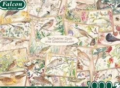 Falcon de Luxe - Legpuzzel - The Country Diary 4 Seasons - 1000 stukjes