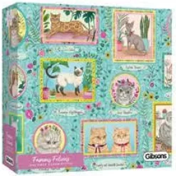 Gibsons - Legpuzzel - Famous Felines - 1000 stukjes