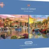 Gibsons - Legpuzzel - Sails at Sunset - 2x500 stukjes