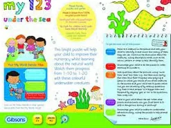 Gibsons - Legpuzzel - Under the Sea 123 - 30 stukjes