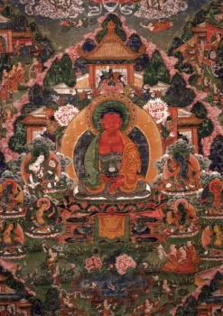 Grafika - Legpuzzel - Buddha Amitabha - 1500 stukjes