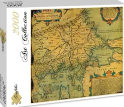 Grafika - Legpuzzel - Carte de la Thrace Antique indiquant la Province dÉurope, IVe Siècle - 2000 stukjes