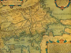 Grafika - Legpuzzel - Carte de la Thrace Antique indiquant la Province dÃƒâ€°urope, IVe SiÃƒÂ¨cle - 2000 stukjes