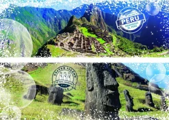 Grafika - Legpuzzel - Chili en Peru - 2000 stukjes