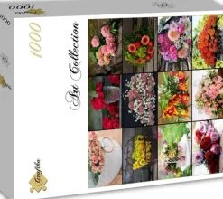 Grafika - Legpuzzel - Collage - Bloemen - 1000 stukjes