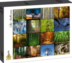 Grafika - Legpuzzel - Collage - Bomen - 2000 stukjes