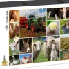 Grafika - Legpuzzel - Collage - Boerderijdieren - 1500 stukjes