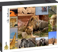 Grafika - Legpuzzel - Collage - Wildlife - 1500 stukjes