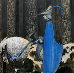 Grafika - Legpuzzel - De Prins en Tomten rijden door het Woud - 1000 stukjes