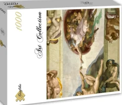 Grafika - Legpuzzel - De Schepping van Adam - 1000 stukjes