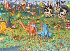 Grafika - Legpuzzel - Dinosaurier - 2000 stukjes