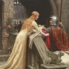 Grafika - Legpuzzel - Edmund Blair Leighton: Dieu te Protégé, 1 - 2000 stukjes