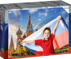 Grafika - Legpuzzel - Een Wereld voor Vrede - Rusland - 1000 stukjes