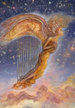 Grafika - Legpuzzel - Harp Angel - 1000 stukjes