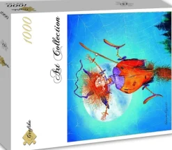 Grafika - Legpuzzel - Heks - Bezemsteel - 1000 stukjes