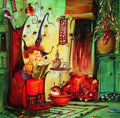 Grafika - Legpuzzel - Heksen Voorlezen - 1500 stukjes