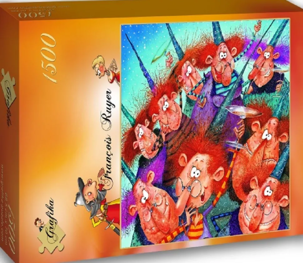 Grafika - Legpuzzel - Heksen Toost - 1500 stukjes