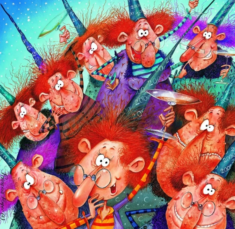 Grafika - Legpuzzel - Heksen Toost - 1500 stukjes