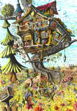 Grafika - Legpuzzel - Het Boomhuis - 1000 stukjes