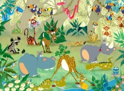 Grafika - Legpuzzel - Jungledieren - 2000 stukjes