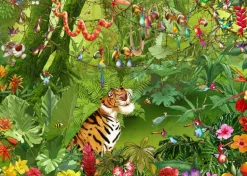 Grafika - Legpuzzel - Jungle Tijger - 500 stukjes