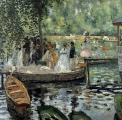 Grafika - Legpuzzel - La Grenouillère-1869 - 1000 stukjes