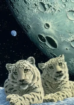 Grafika - Legpuzzel - Lair of the Snowleopard - 1500 stukjes