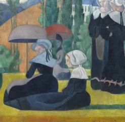 Grafika - Legpuzzel - Les Bretonnes aux Ombrelles - 1000 stukjes