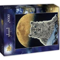 Grafika - Legpuzzel - Moon Leopard - 2000 stukjes