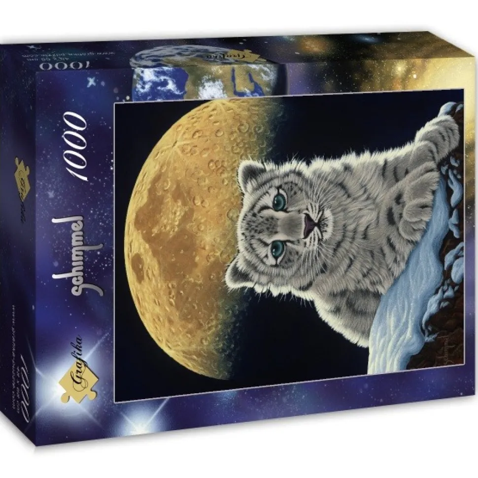Grafika - Legpuzzel - Moon Leopard - 1000 stukjes