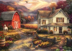 Grafika - Legpuzzel - Relaxing on the Farm - 2000 stukjes
