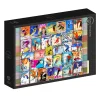 Grafika - Legpuzzel - Ski Stamp Posters - 1000 stukjes