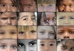 Grafika - Legpuzzel - SOS Mediterranee - Kinderogen - 1000 stukjes