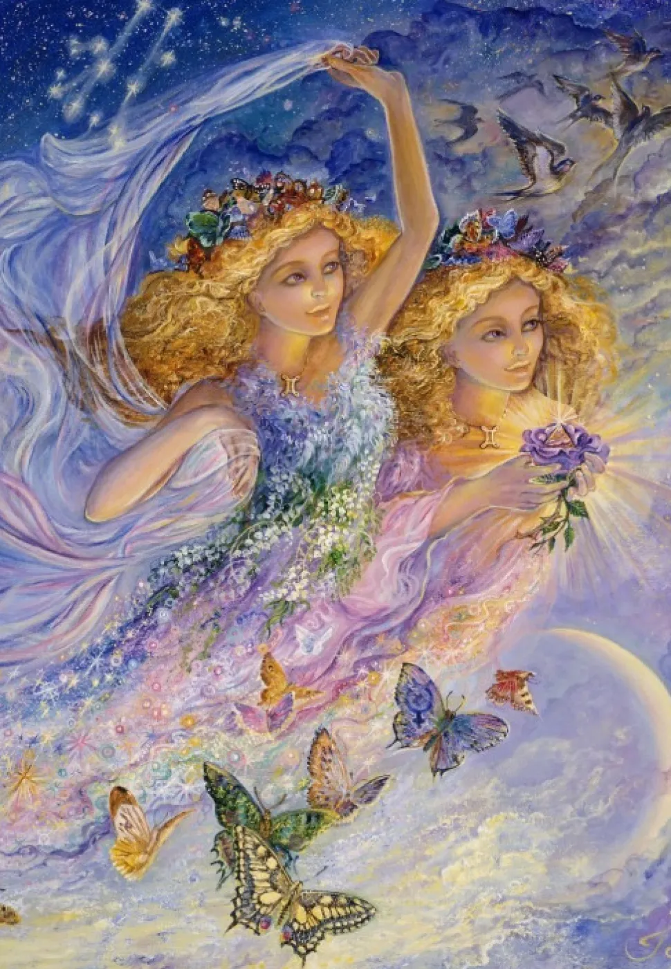 Grafika - Legpuzzel - Sterrenbeeld-Tweelingen - 1000 stukjes