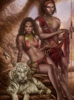 Grafika - Legpuzzel - The Time of the Tiger - 2000 stukjes