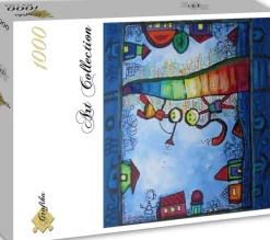 Grafika - Legpuzzel - Toonladder Spelen - 1000 stukjes