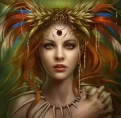 Grafika - Legpuzzel - Tribal Goddess - 1000 stukjes