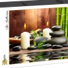 Grafika - Legpuzzel - Zen Kaarsen met Stenen - 1000 stukjes