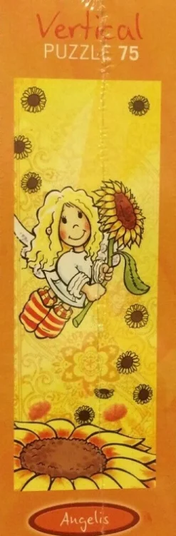 Heye - Verticale Legpuzzel - Angelis, Yellow - 75 stukjes