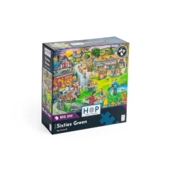House of Puzzles - Legpuzzel - Sixties Green - 250XL stukjes
