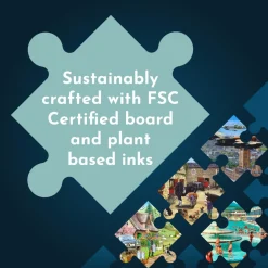 House of Puzzles - Legpuzzel - Sixties Green - 250XL stukjes