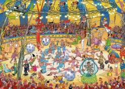 Jumbo - Jan van Haasteren - Legpuzzel - Acrobaten Circus - 1000 stukjes