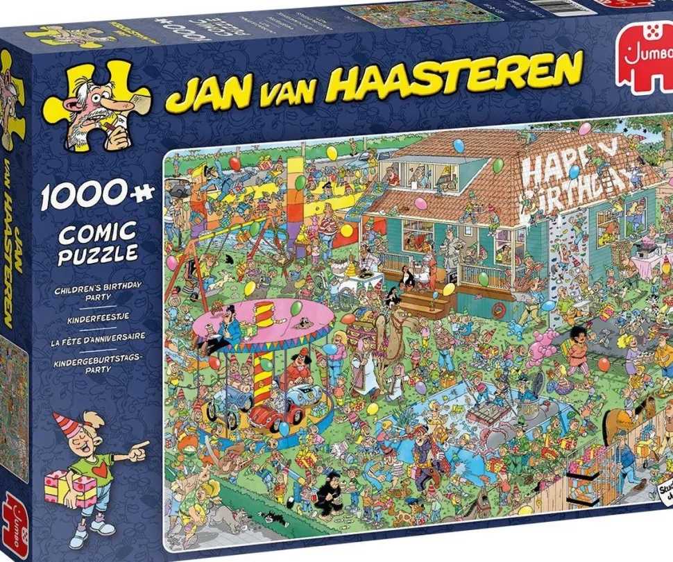 Jumbo - Jan van Haasteren - Legpuzzel - Kinderfeestje - 1000 stukjes