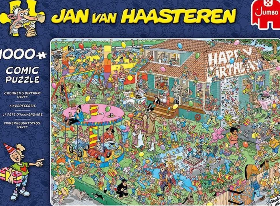 Jumbo - Jan van Haasteren - Legpuzzel - Kinderfeestje - 1000 stukjes